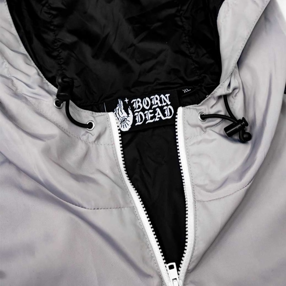 BORN DEAD COLOR BLOCK WINDBREAKER STREETWEAR INSPIRED
